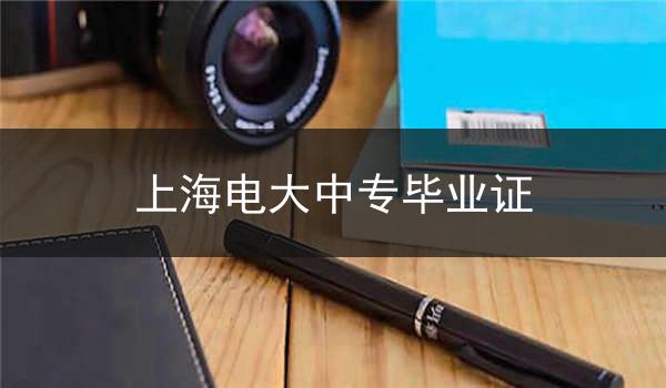 上海电大中专毕业证